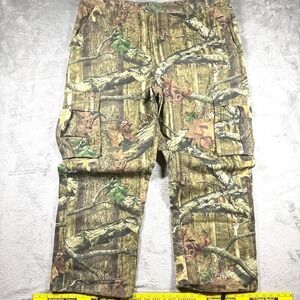 Mossy Oak Camouflage Cargo Pants Men's XXL 44–46 Camo Hunting NEW